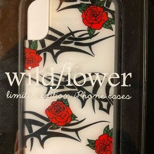 iPhone XS / X - WILDFLOWER TATTED ROSE CASE